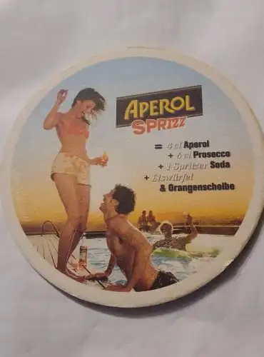 Bierdeckel - Aperol Spritz