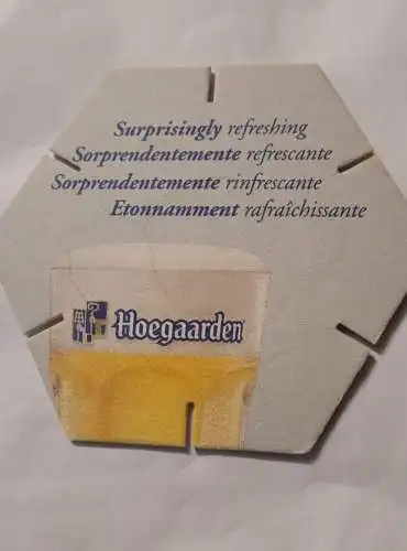 Bierdeckel - Hoegaarden