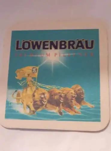 Bierdeckel - Löwenbräu Premium Pils