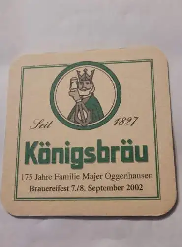 Bierdeckel - Königsbräu - Oggenhausen