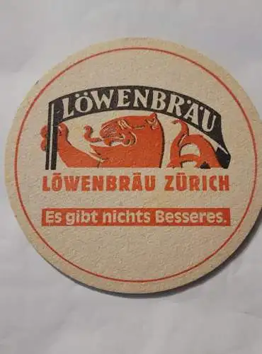 Bierdeckel - Löwenbräu Zürich