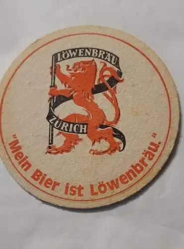 Bierdeckel - Löwenbräu Zürich