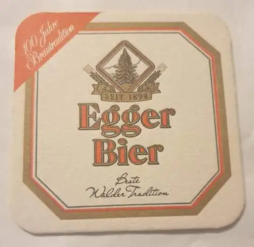 Bierdeckel - Egger Bier - Das Fest der Musik 1998 - Bregenzerwald