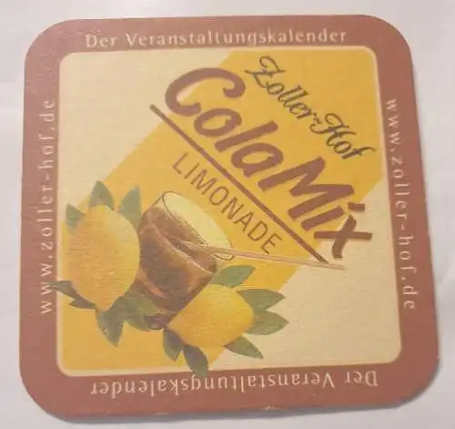 Bierdeckel - Zoller Hof