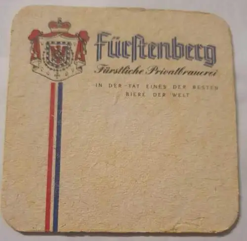 Bierdeckel - Fürstenberg