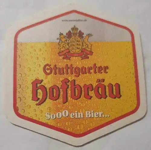 Bierdeckel - Stuttgarter Hofbräu