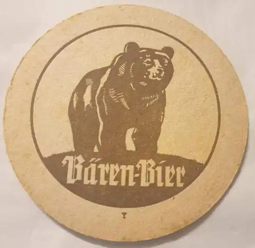 Bierdeckel - Bären Bier - Villingen Schwenningen