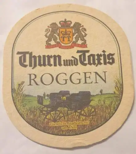 Bierdeckel - Thurn und Taxis Roggen