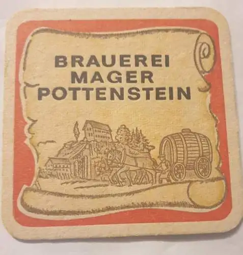 Bierdeckel - Brauerei Mager Pottenstein