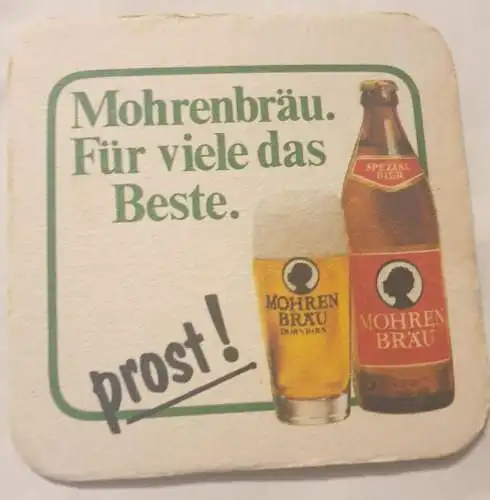 Bierdeckel - Mohrenbräu - Dornbirn