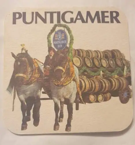 Bierdeckel - Puntigamer Bier