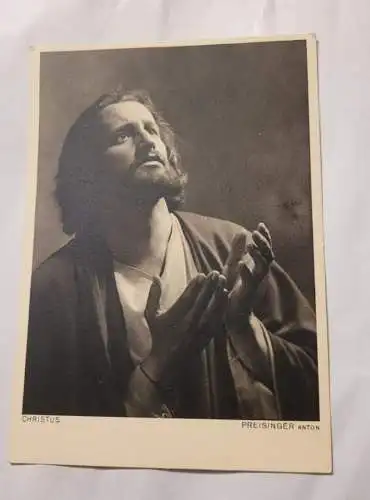 Offizielle Postkarte Passionsspiele 1950 Oberammergau (2)