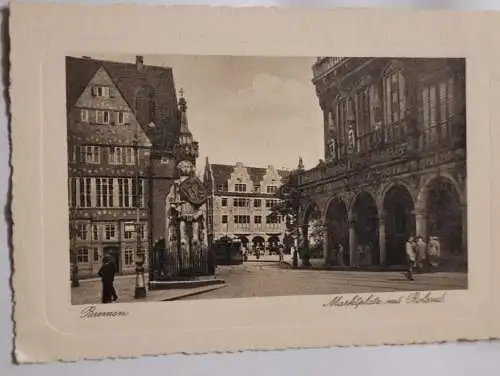 Bremen - Marktplatz mit Roland