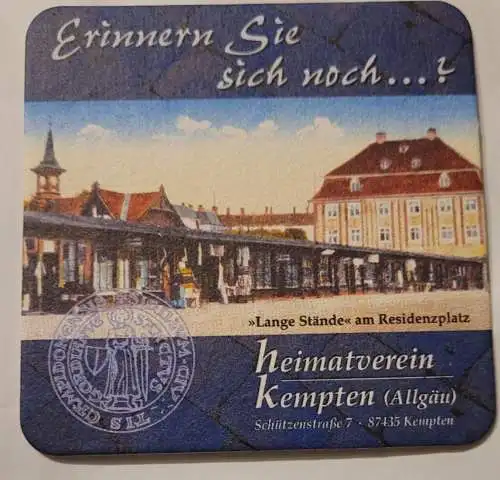 Bierdeckel - Hoepfner Pilsner