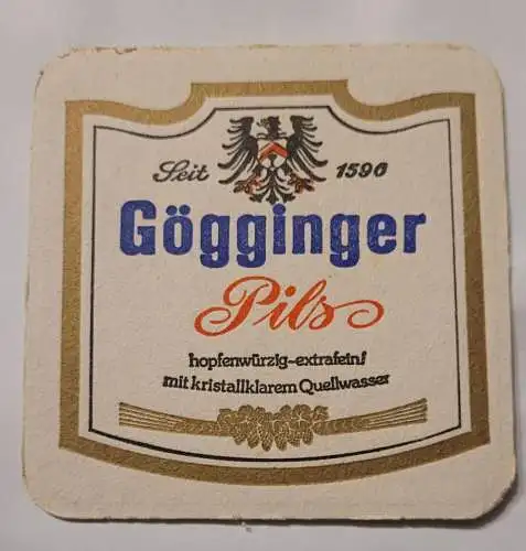 Bierdeckel - Gögginger Pils