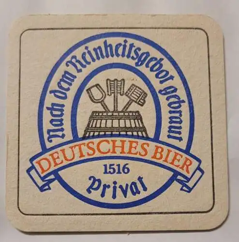 Bierdeckel - Gögginger Pils