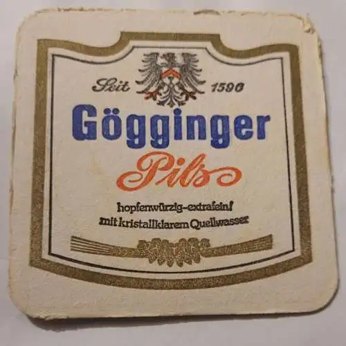 Bierdeckel - Gögginger Pils