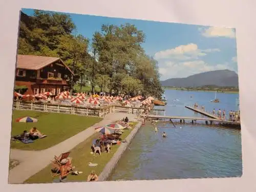 Strandbad Walchsee gegen Unterberghorn