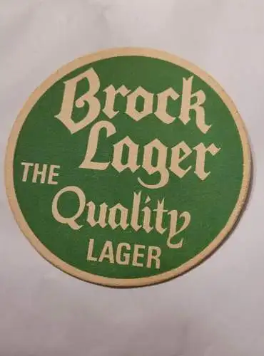 Bierdeckel - Brock Lager