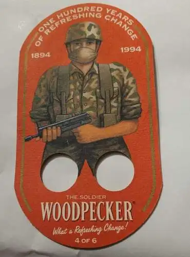 Bierdeckel - Woodpecker (3)