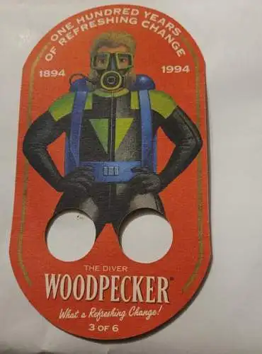 Bierdeckel - Woodpecker (1)