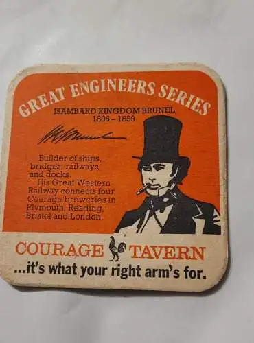 Bierdeckel - Courage Tavern