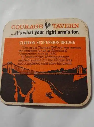 Bierdeckel - Courage Tavern