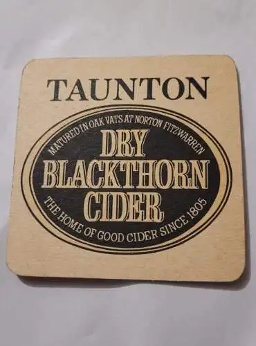 Bierdeckel - Taunton