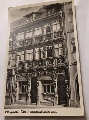 Wernigerode - Holzgeschnitztes Haus