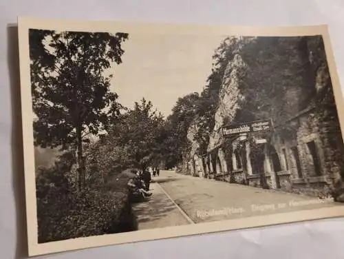 Rübenland - Eingang zur Hermannshöhle