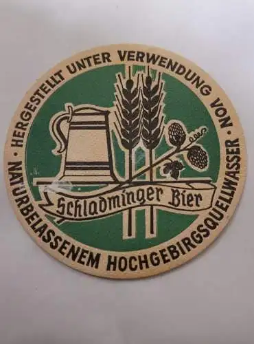 Bierdeckel - Ersre Alpenländische Volksbrauerei Schladming