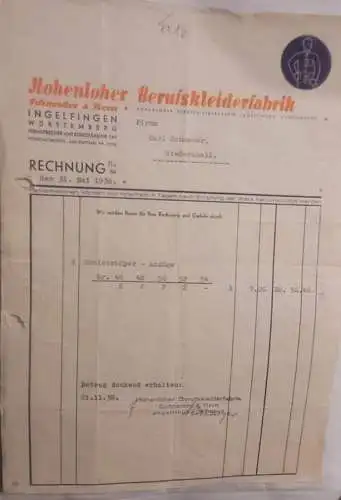 Hohenloher Berufskleiderfabrik - 1938 (5)