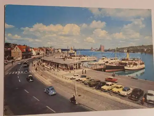 Flensburg - Hafen und Fördebrücke