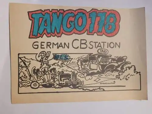 QSL Karte - CB-Station - Tango 18 (2)