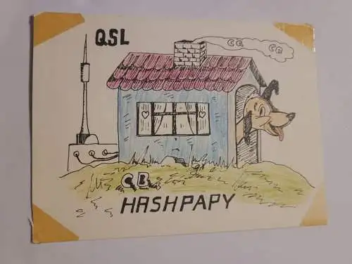 QSL - Karte - Unterallgäu - Hashpapy