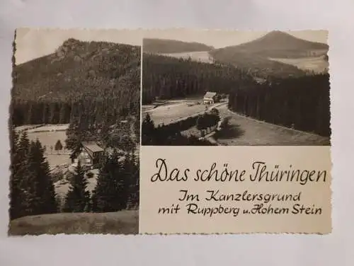 Das schöne Thüringen im Kanzlersgrund mit Ruppberg und Hohenstein