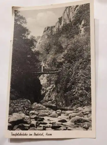 Teufelsbrücke im Bodetal - Harz