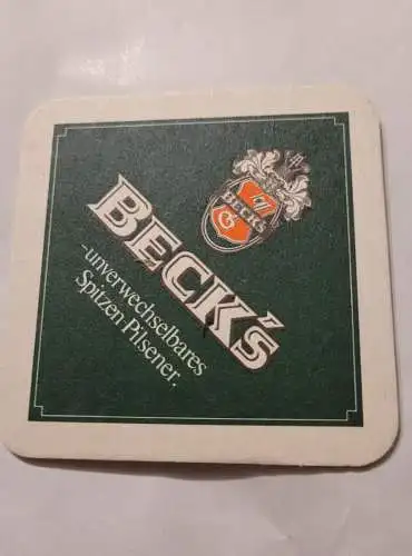 Bierdeckel - Becks (2)