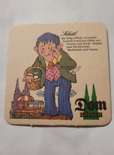 Bierdeckel - Dom Kölsch - Schäl