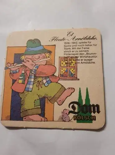 Bierdeckel - Dom Kölsch - Et Fleute Arnöldche