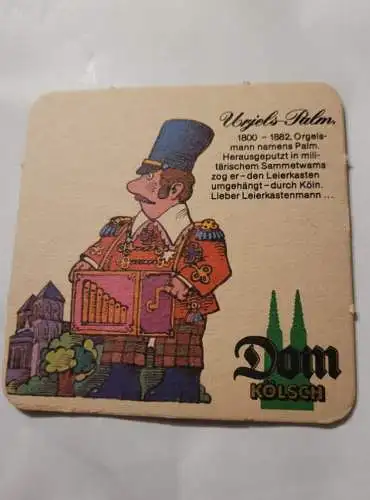 Bierdeckel - Dom Kölsch - Urjels Palm