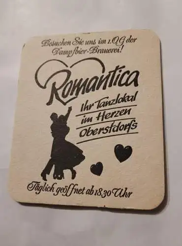 Bierdeckel - Oberstdorfer Dampf Bier Brauerei