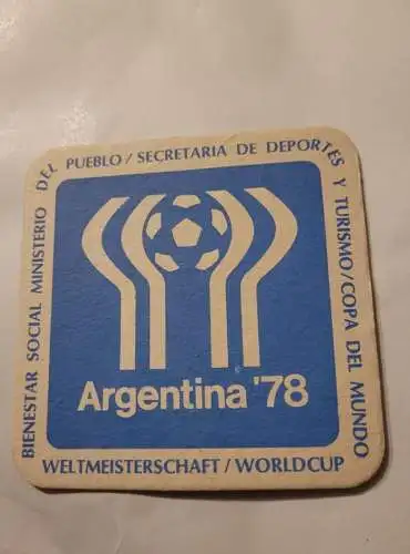 Bierdeckel - Argentinia 78