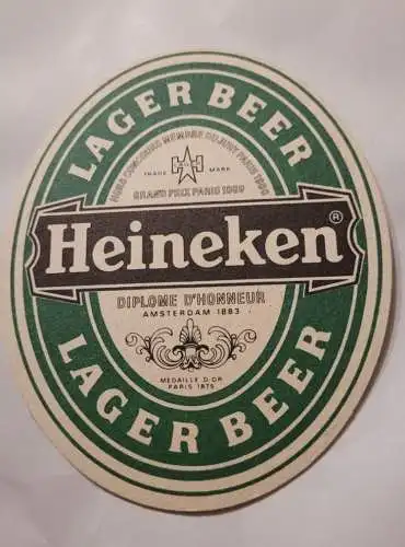 Bierdeckel - Heineken