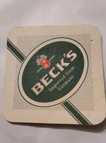 Bierdeckel - Becks