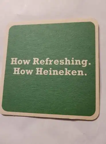 Bierdeckel - Heineken