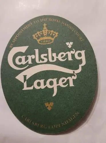 Bierdeckel - Carlsberg Lager