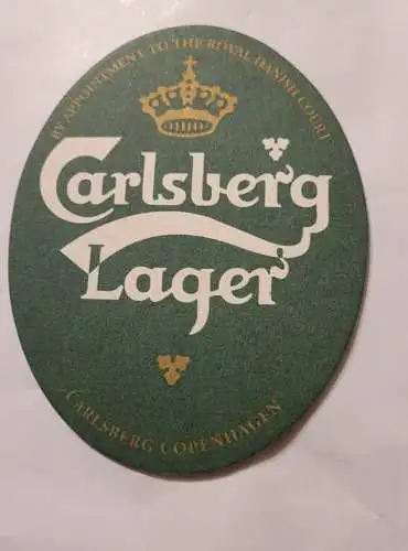 Bierdeckel - Carlsberg Lager