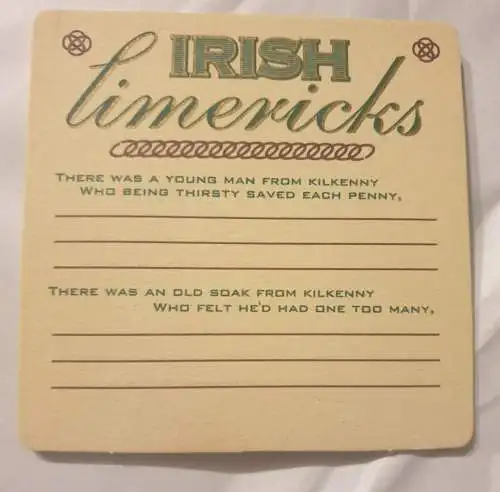 Bierdeckel - Kilkenny Irish Beer (2)