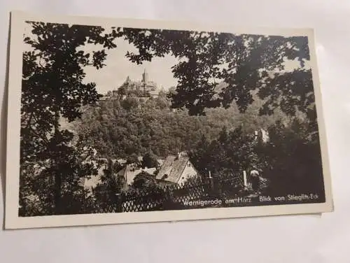 Wernigerode am Harz Blick von Stieglitz-Eck